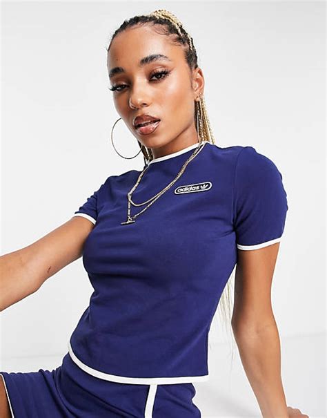 adidas originals shiny pants asos|adidas originals resort cropped top.